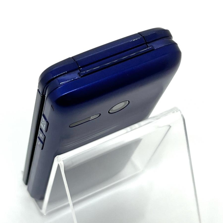 かんたんケータイ KYF41 au SIMロック解除済 ロイヤルブルー 4G LTE 白
