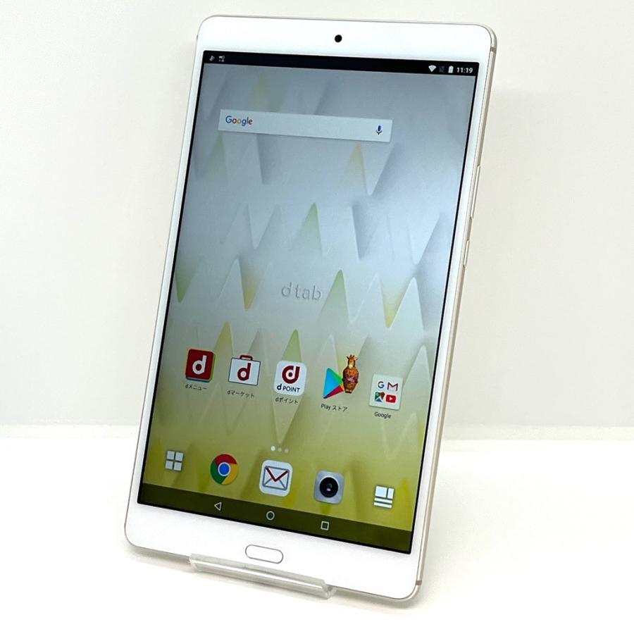 美品】HUAWEI dtab Compact d-01J ゴールド docomo SIMロック解除済