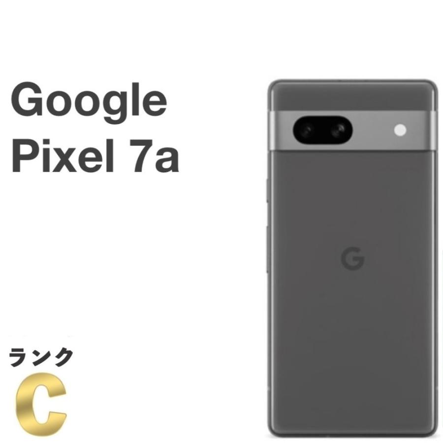 液晶美品】Google Pixel 7a 128GB／8GB au版 SIMフリー Charcoal 白