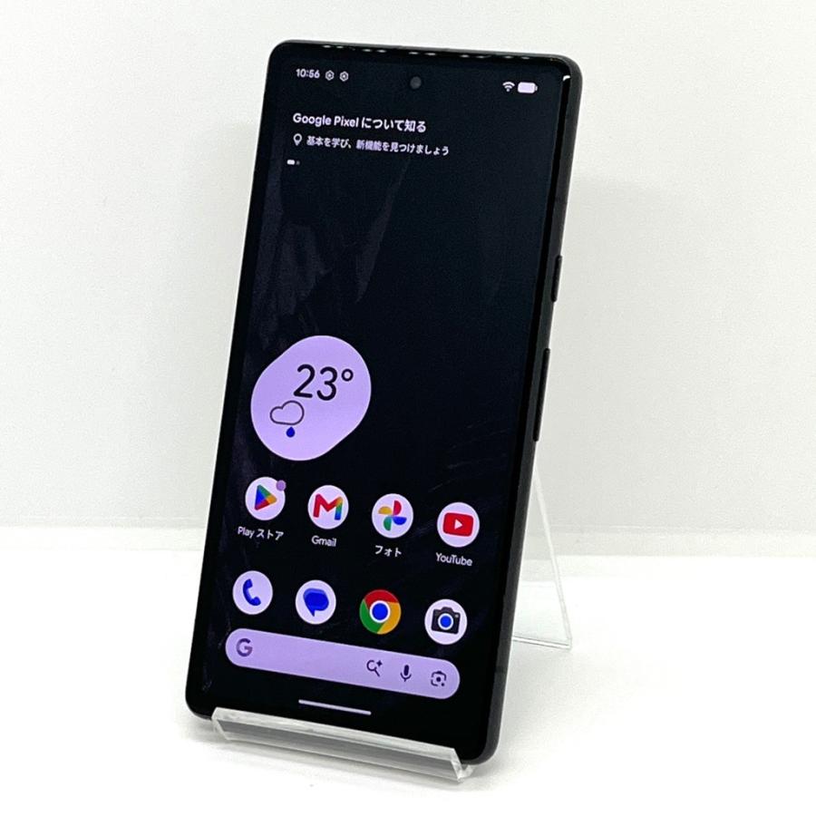 液晶美品】Google Pixel 7a 128GB／8GB au版 SIMフリー Charcoal 白