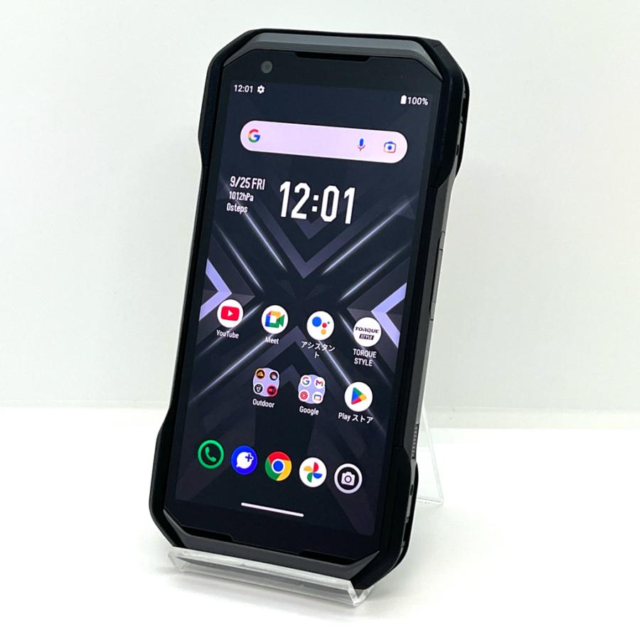 京セラ TORQUE G06 KYG03 au ブラック 128GB 極美品】TORQUE G06 KYG03 au SIMフリー 128GB／6GB ブラック 京セラ