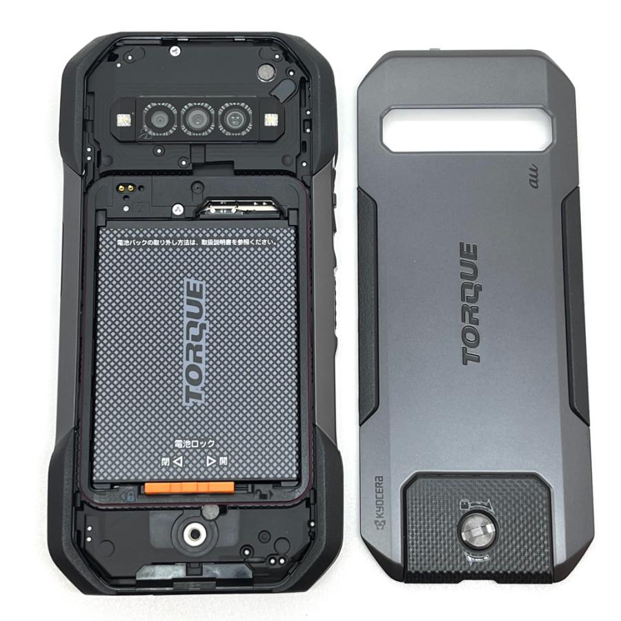 極美品】TORQUE G06 KYG03 au SIMフリー 128GB／6GB ブラック 京セラ