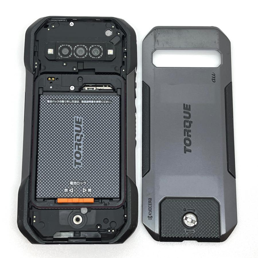 TORQUE G06 KYG03 au SIMフリー 128GB／6GB ブラック 京セラ 防水 防塵