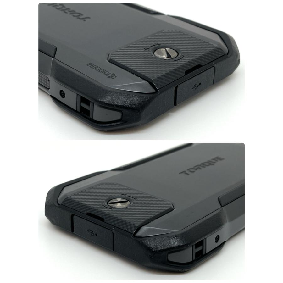 TORQUE G06 KYG03 au SIMフリー 128GB／6GB ブラック 京セラ 防水 防塵