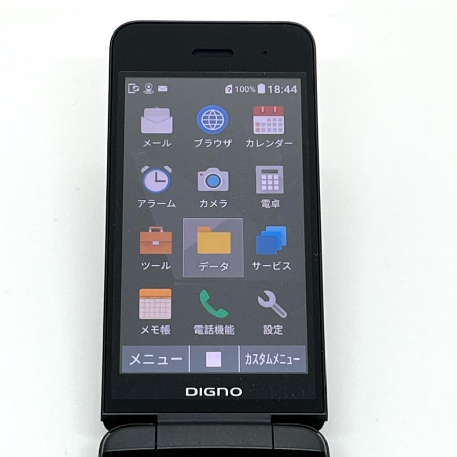 ☆ Y!mobile DIGNO ケータイ4 A203KC ブラック DIGNO 美品 京セラ ケータイ4 A203KC ブラック☆ SIMフリー
