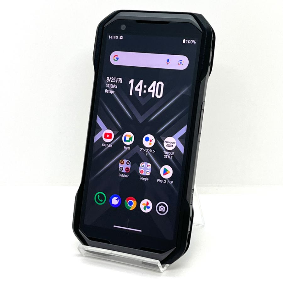 TORQUE G06 KYG03 au SIMフリー 128GB／6GB ブラック 京セラ KYOCERA