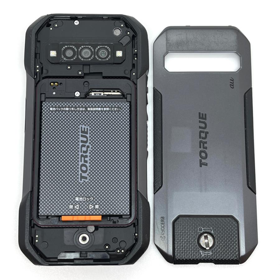 TORQUE G06 KYG03 au SIMフリー 128GB／6GB ブラック 京セラ KYOCERA