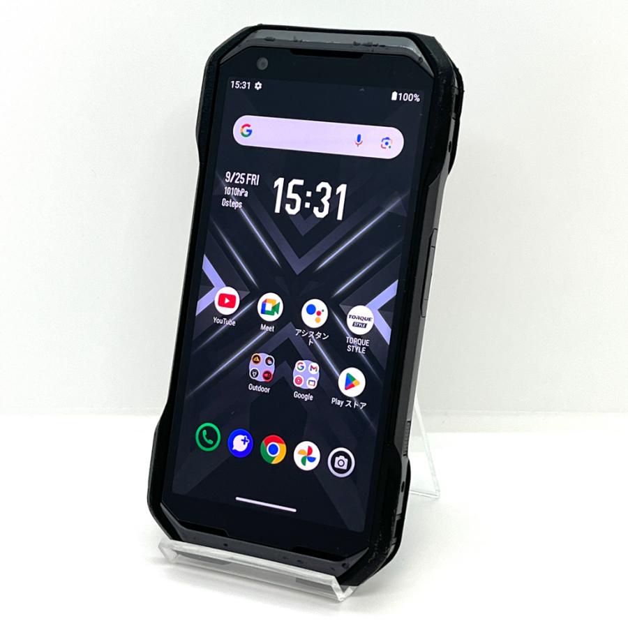 TORQUE G06 KYG03 au SIMフリー 128GB／6GB ブラック 京セラ KYOCERA