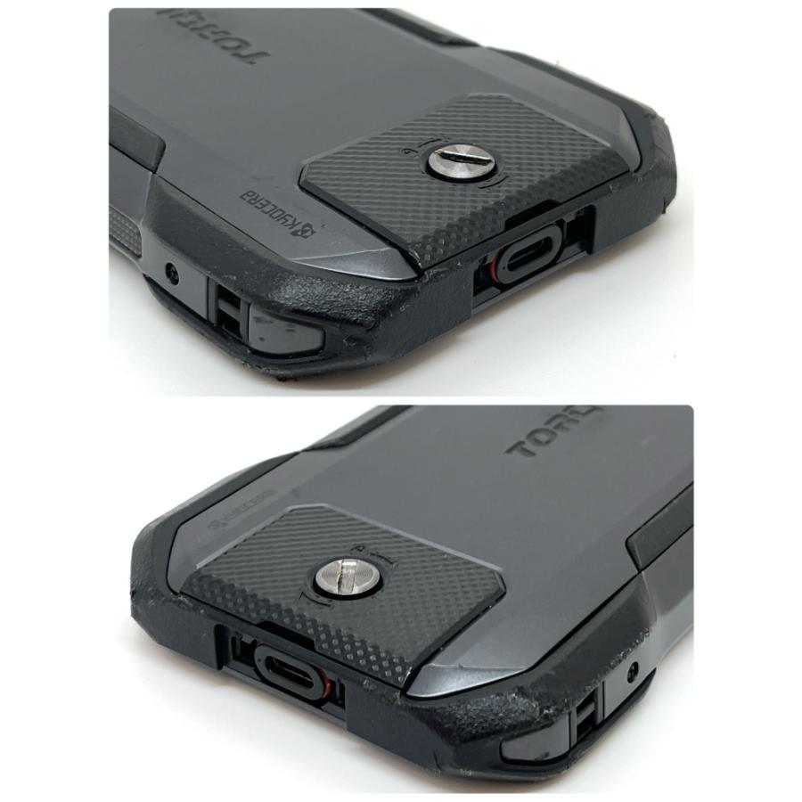 TORQUE G06 KYG03 au SIMフリー 128GB／6GB ブラック 京セラ KYOCERA