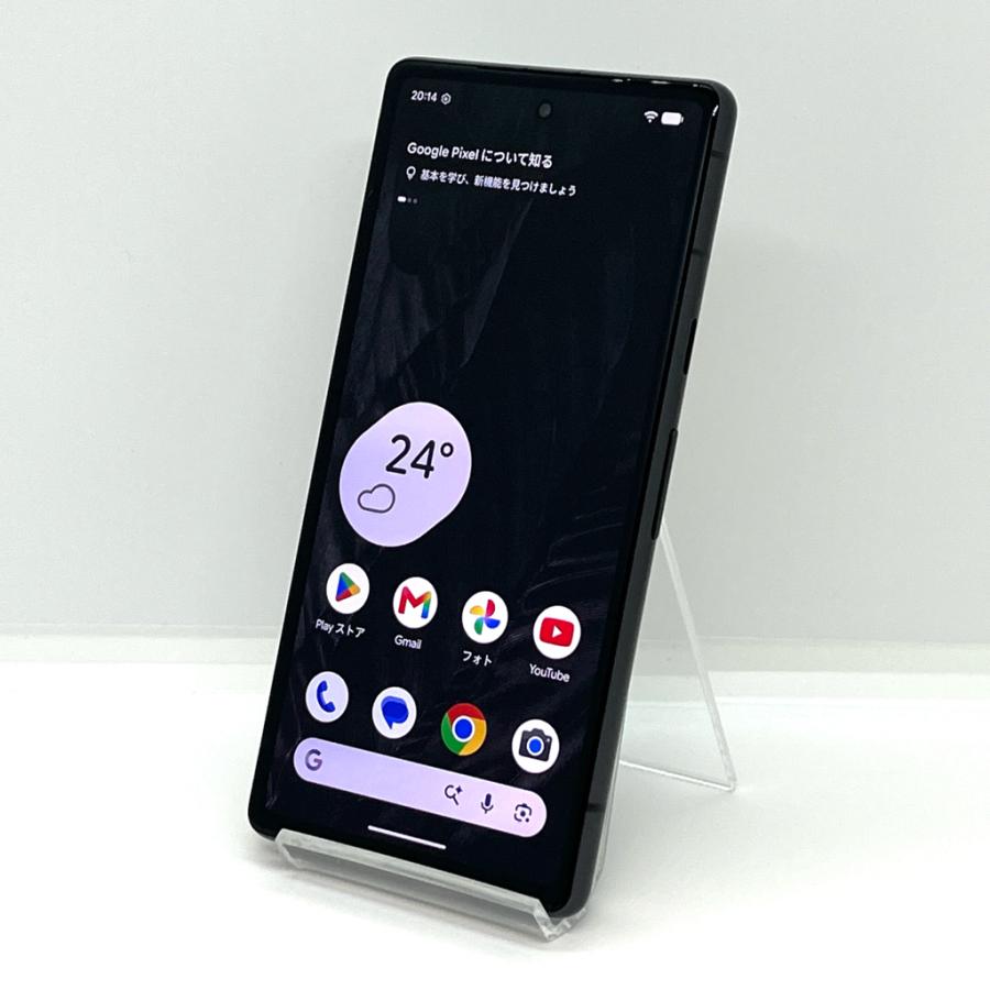 訳あり】Google Pixel 7a 128GB／8GB au版 SIMフリー Charcoal 白ロム