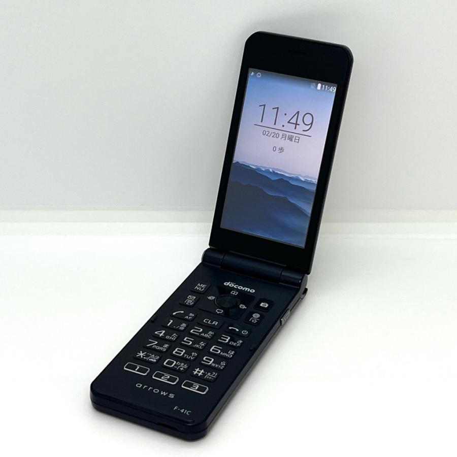 バッテリー良好 arrows ケータイ ベーシック F-41C docomo SIMロック