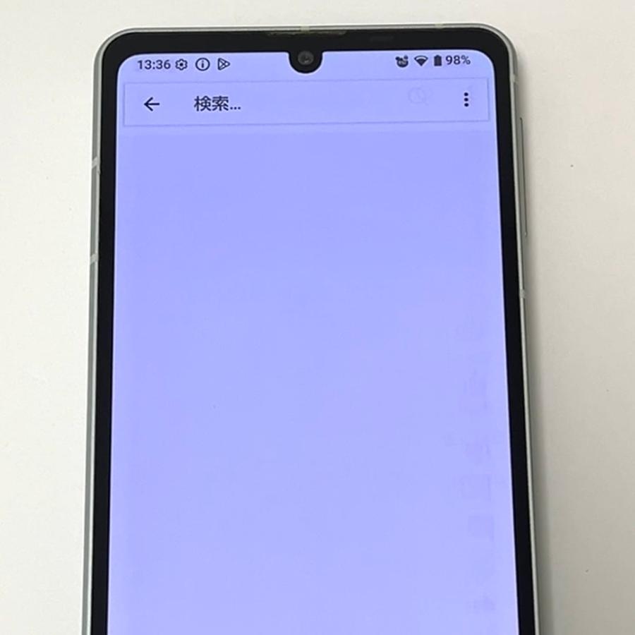 訳あり】AQUOS sense8 SH-54D docomo SIMフリー 128GB／6GB グリーン