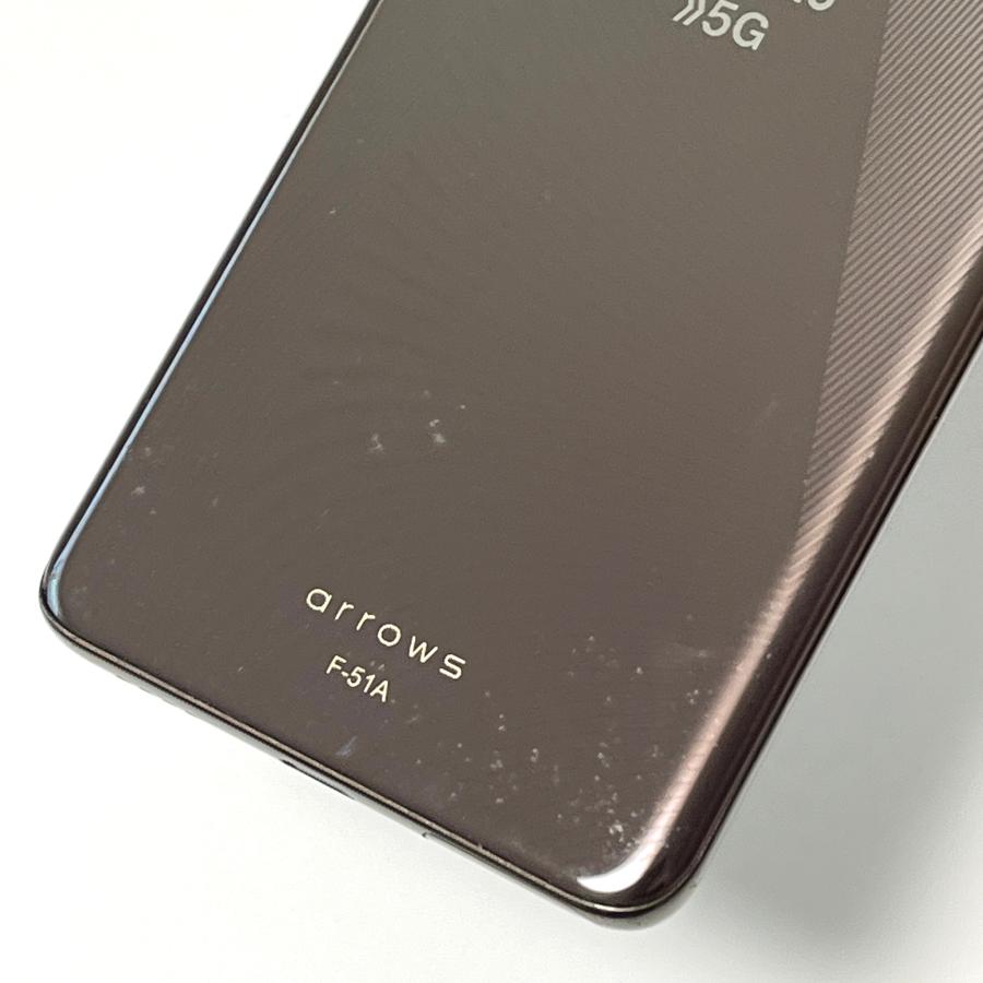 arrows 5G F-51A docomo SIMフリー 128GB／8GB チタニウムシルバー