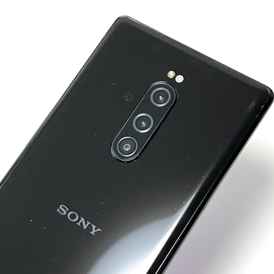 Xperia 1 SO-03L docomo SIMロック解除済 64GB／6GB ブラック 有機EL