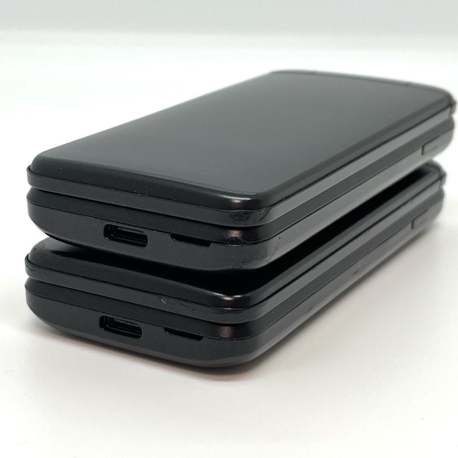 2台】DIGNO ケータイ3 902KC ソフトバンク SIMフリー ブラック 4G LTE