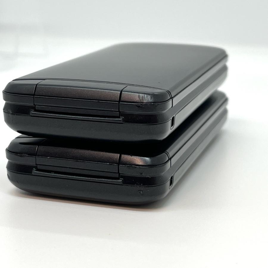 2台】DIGNO ケータイ3 902KC ソフトバンク SIMフリー ブラック 4G LTE