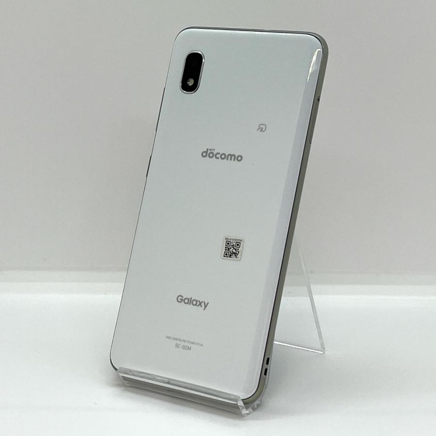 新品 未使用 Samsung Galaxy A20 SC-02M 本体 ホワイト Galaxy A 液晶美品 A20 SC-02M ホワイト docomo SIMフリー 判定