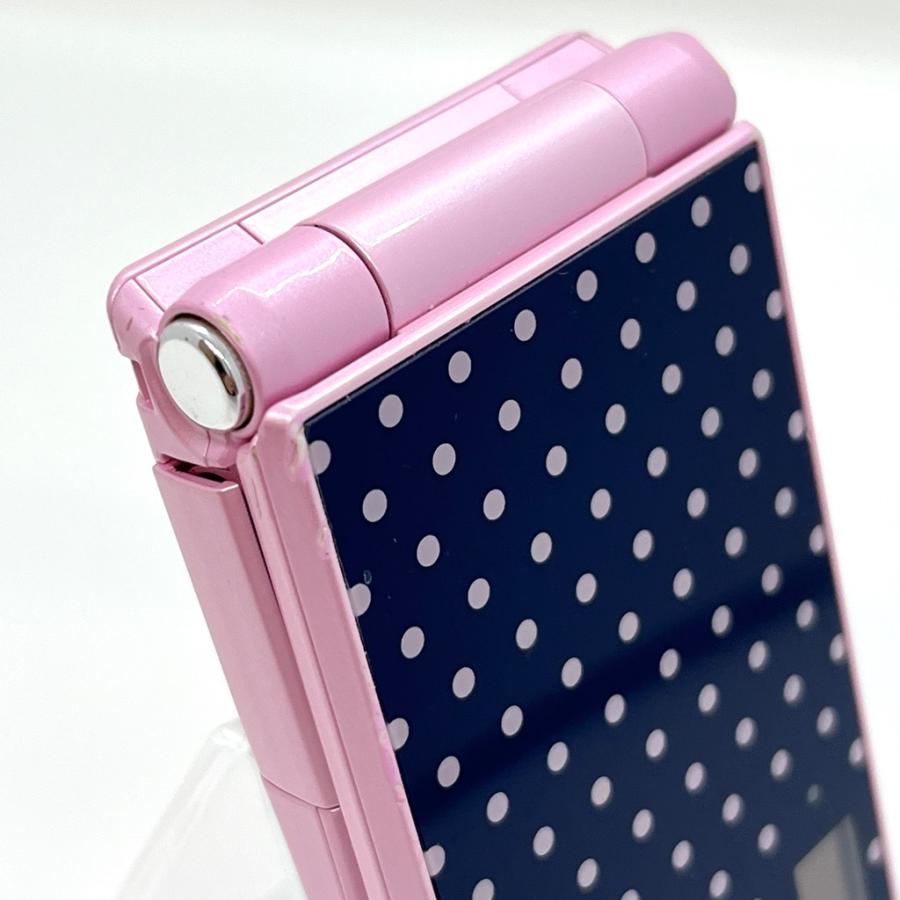 富士通 docomo STYLE series F-06D Girls ハッピーピンク ガラケー