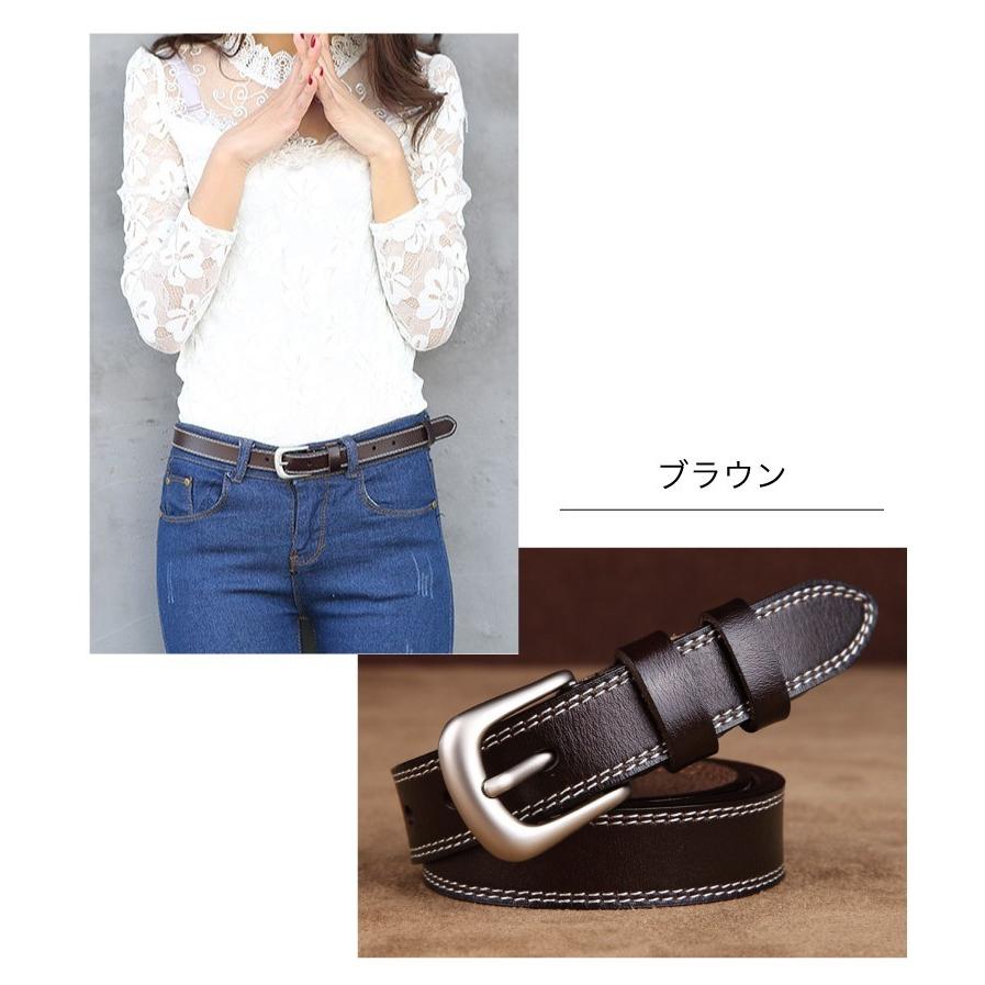 ベルト レディース 本革 おしゃれ カジュアル 牛革 おしゃれ | ブランド登録なし | 10