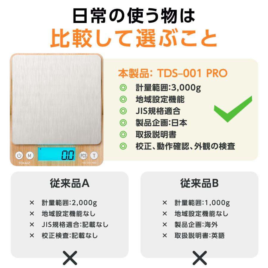 デジタルスケール キッチンスケール クッキングスケール