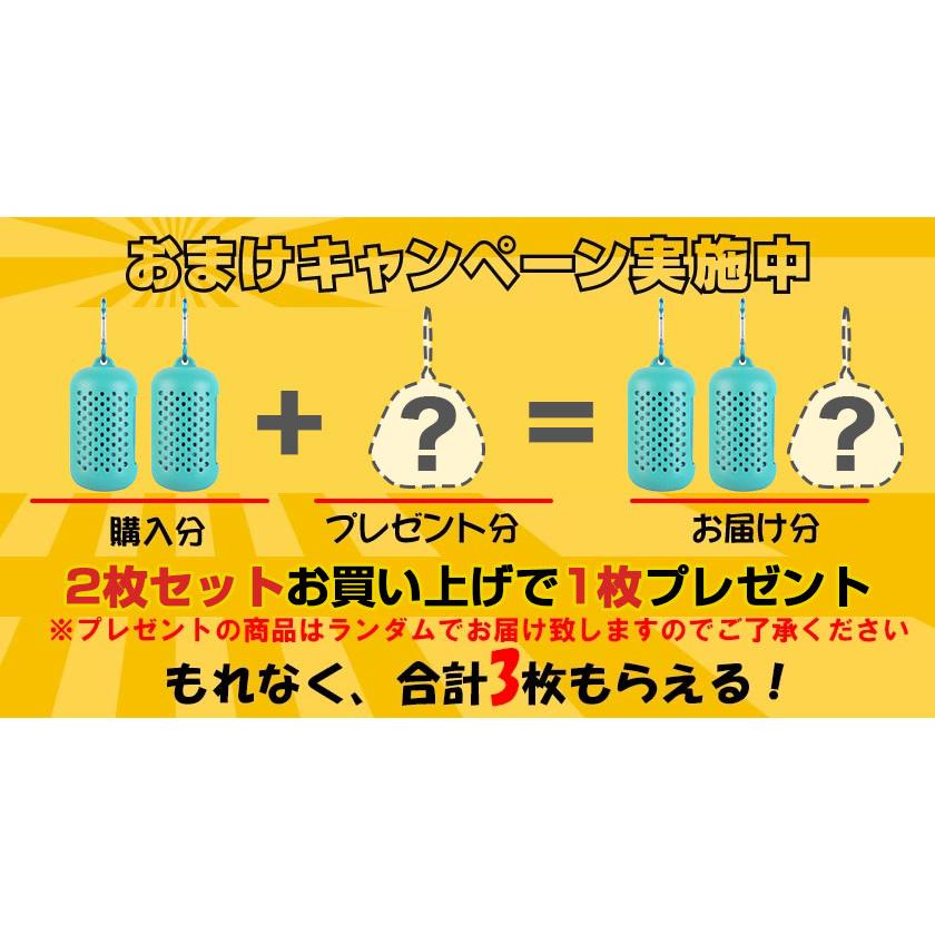 クールタオル ケース付き ひんやりタオル 3枚セット 冷感タオル 冷却