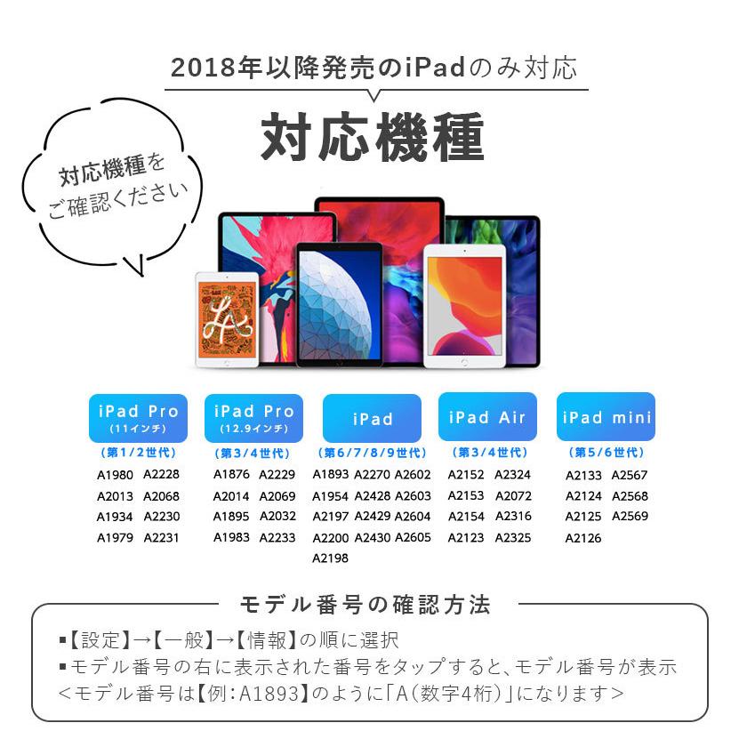 タッチペン ipad スタイラスペン パームリジェクション 極細 第10世代 9876 Air5 4 mini6 Pro 11 12.9インチ 充電式 超高感度 パームリジェクション｜ysmya｜04