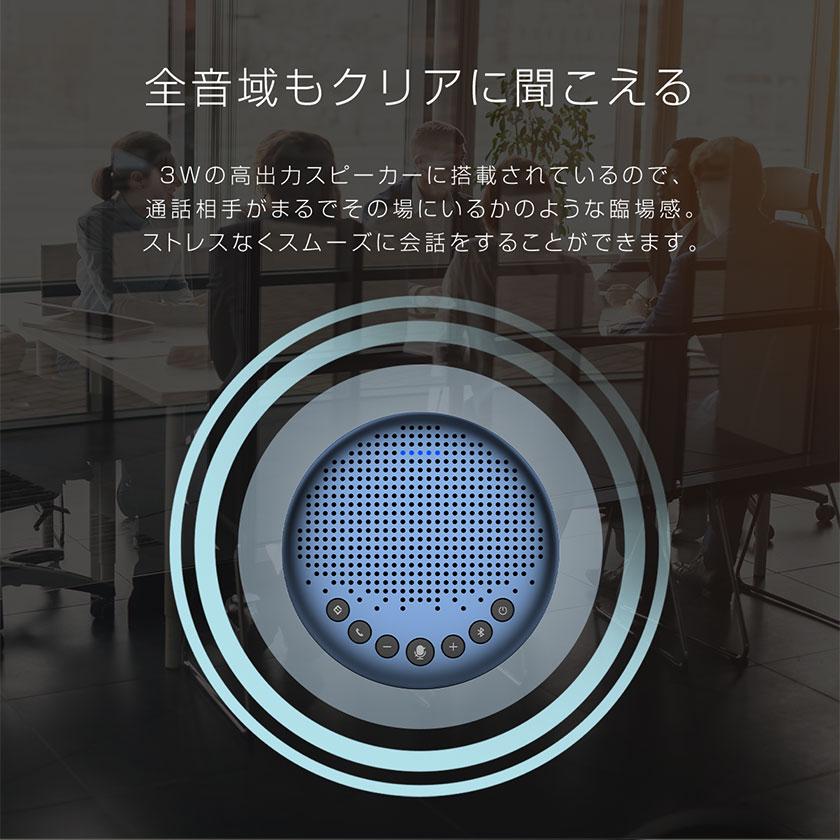 スピーカーフォン マイクスピーカー web会議 小型 会議用 bluetooth