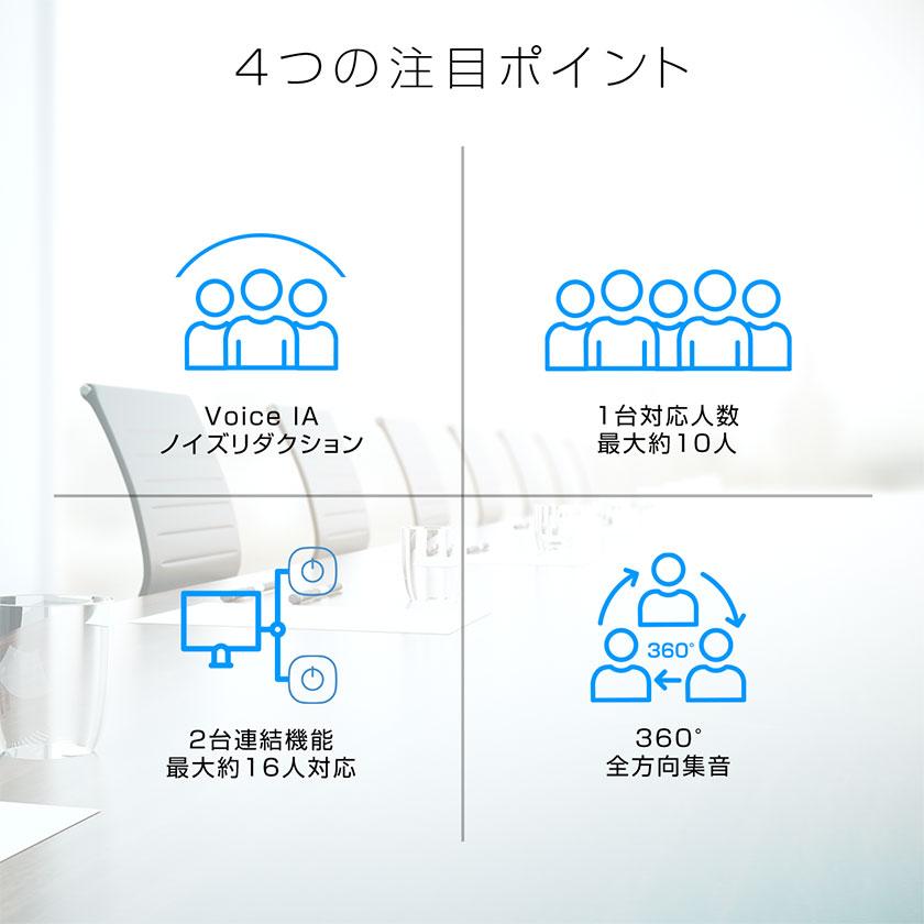 スピーカーフォン マイクスピーカー web会議 小型 会議用 Bluetooth