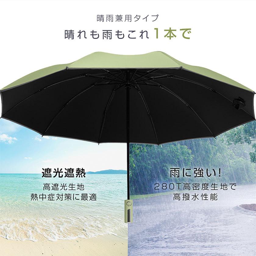 日傘 完全遮光 折りたたみ 大きめ 軽量 涼しい ブランド UVカット99.9