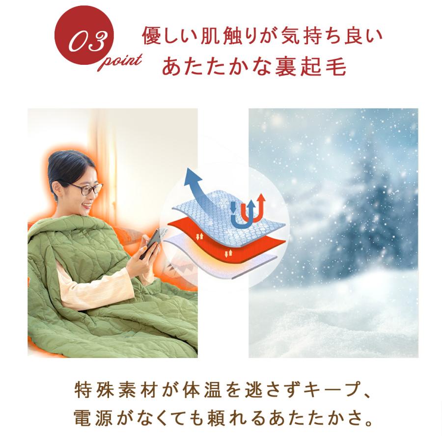 電気毛布 ひざ掛け 敷き毛布 掛け毛布 着る電気毛布 usb 発熱ひざ掛け