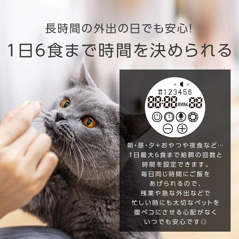 自動給餌器 猫 2匹 多頭飼い タイマー 犬 自動餌やり機 自動餌 自動給餌器 猫 2匹 多頭飼い タイマー 犬 自動餌やり機 自動餌
