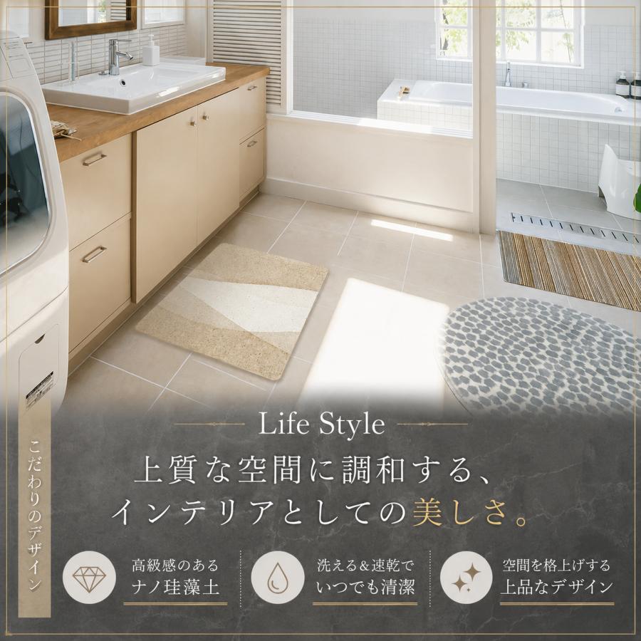 TOKAIZ（トカイズ） 日本ブランドTOKAIZ バスマット 珪藻土バスマット