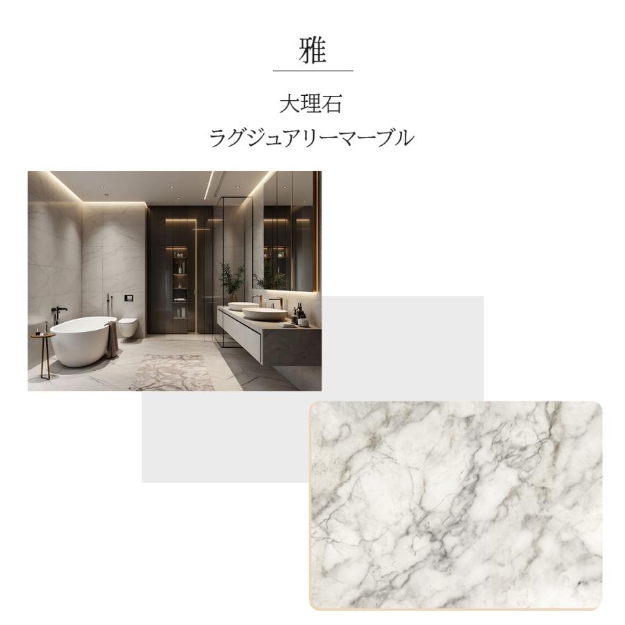 TOKAIZ（トカイズ） 珪藻土バスマット ソフト 大判 速乾 洗える ノン