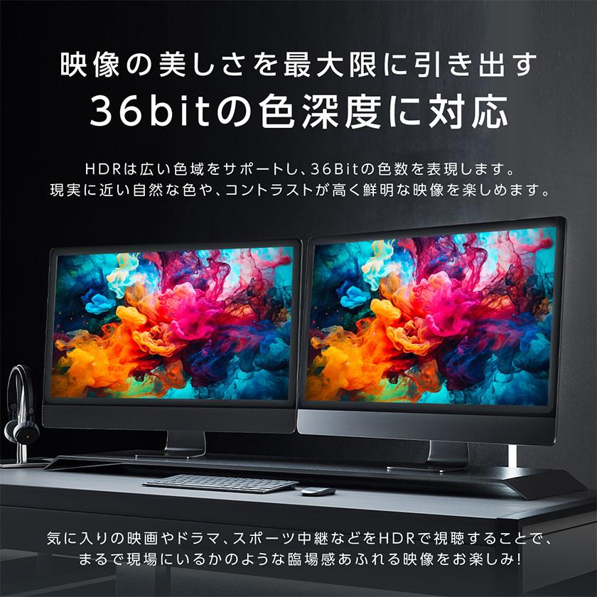 HDMI 切替器 分配器 セレクター HDCP対応 1入力2出力 分配器 3D 4k 1080p 高解像度 2画面同時出力 接続簡単 高速 幅広い互換性 PS5 Xbox switch TV DVD｜ysmya｜08