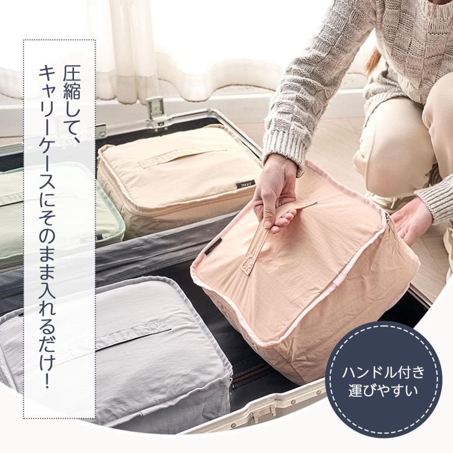 旅行かばん・小分けバッグ no トラベルポーチ 吊り下げ 圧縮 旅行 メンズ 衣類 圧縮バッグ 防水 服