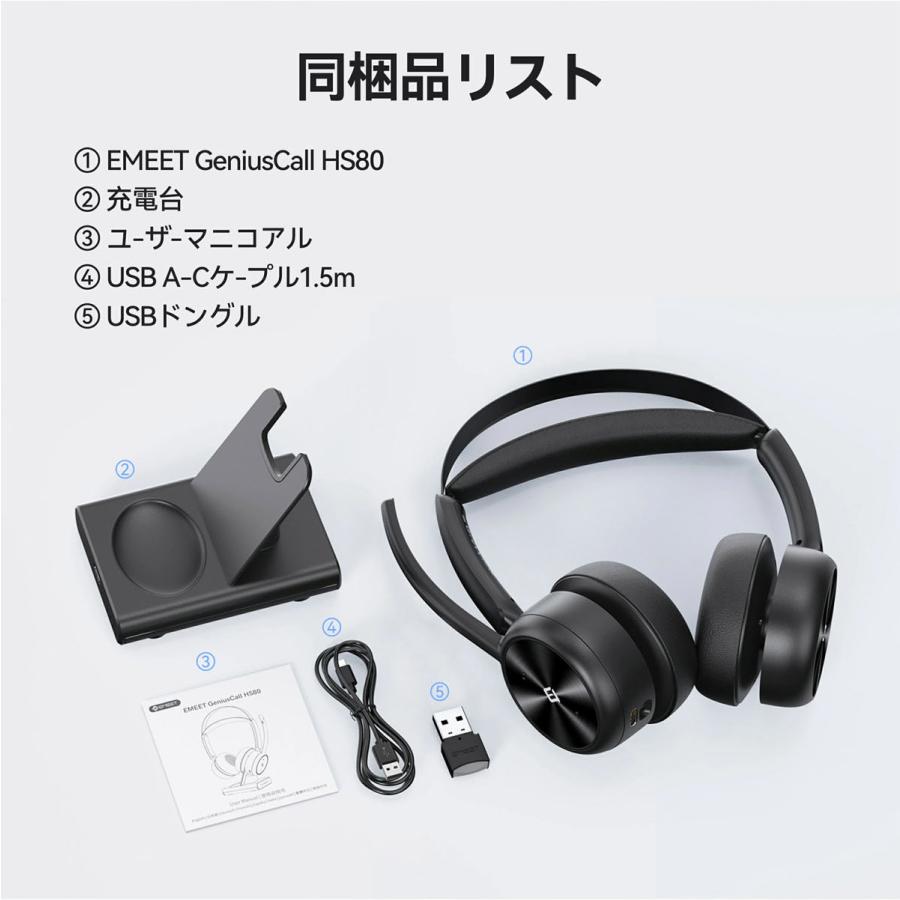 ワイヤレスヘッドセット Bluetooth5.2 充電スタンド付属 マイク ワイヤレスヘッドセット Bluetooth5.2 充電スタンド付属 マイク