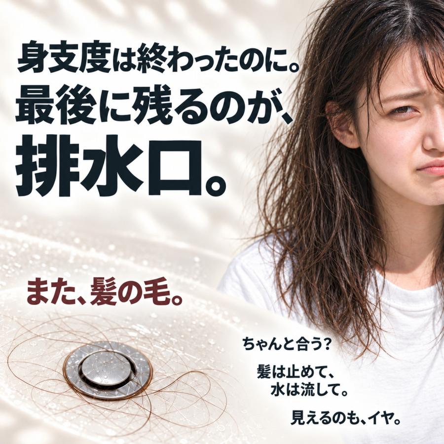 TOKAIZ（トカイズ） 日本ブランドTOKAIZ 洗面台 排水口 ゴミ受け ヘア
