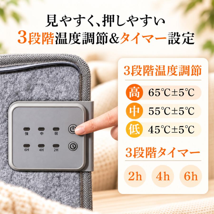 TOKAIZ（トカイズ） 日本ブランドTOKAIZ パネルヒーター 7面発熱 足元