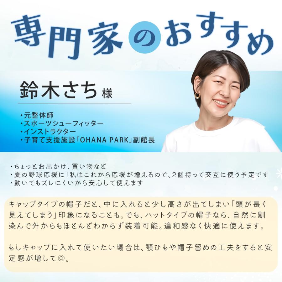 TOKAIZ フローナ 帽子用 クールパッド PCM 冷感パッド 22度 自然凍結
