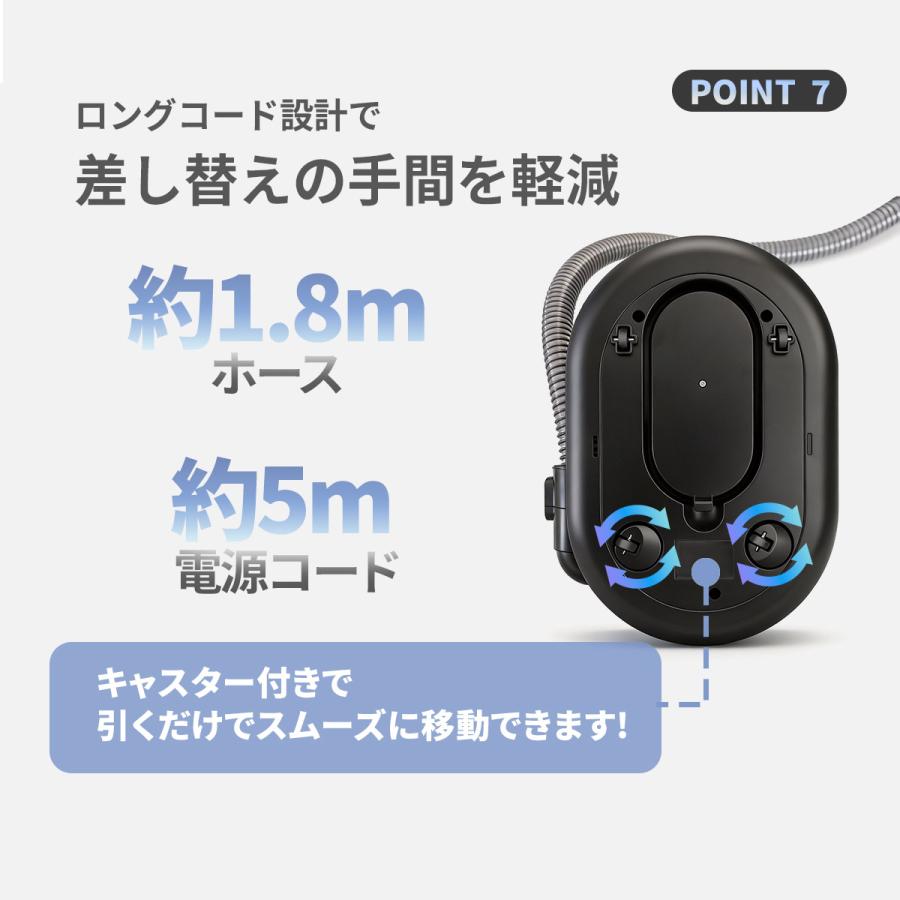 公式【選べる温水×強力噴射】スチームクリーナー リンサー清浄機 100
