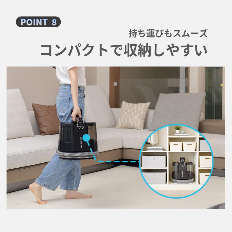 公式【選べる温水×強力噴射】スチームクリーナー リンサー清浄機 100