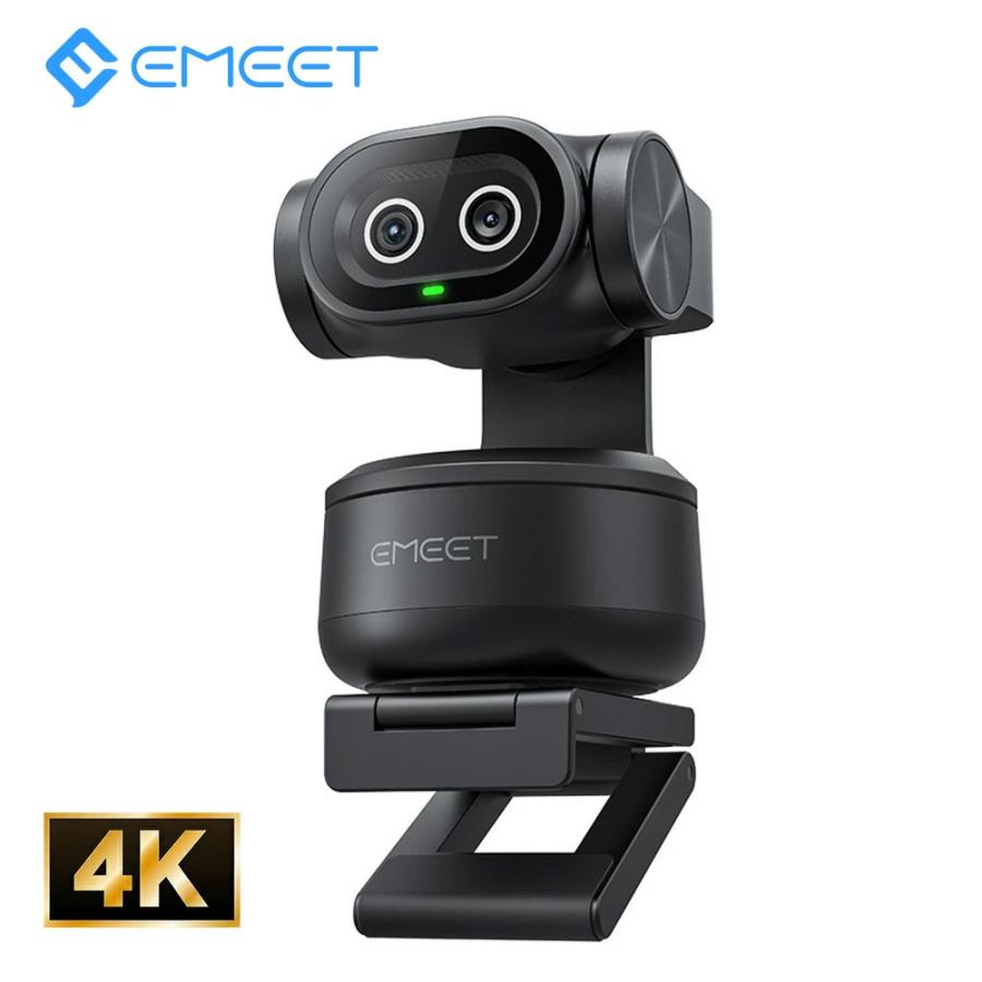 WEBカメラ 4K PTZカメラ AI自動追跡 ノイズキャンセリング マイク