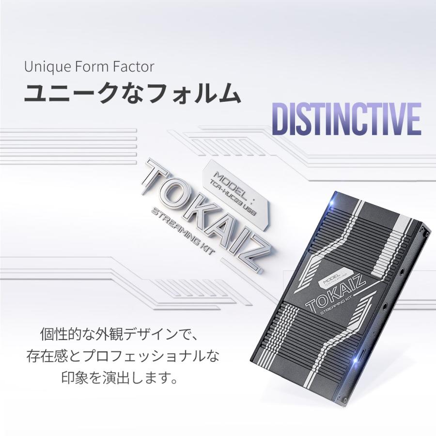 TOKAIZ公式】キャプチャーボード 4K 60Hz 録画 パススルー 240Hz対応