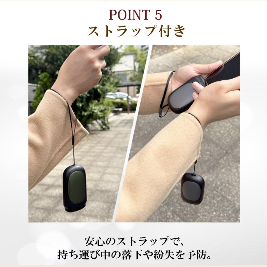 TOKAIZ Lite【即暖・1秒速熱】 充電式カイロ 分離式 薄 型 長時間 貼ら