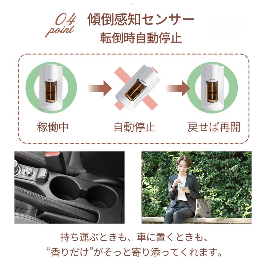 TOKAIZ（トカイズ） アロマディフューザー 水なし ネブライザー式