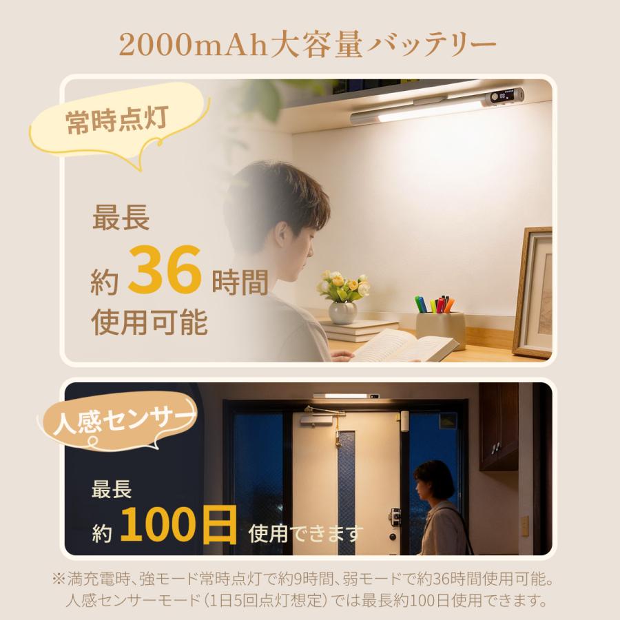 TOKAIZ（トカイズ） 人感センサーライト 室内 充電式 マグネット LED