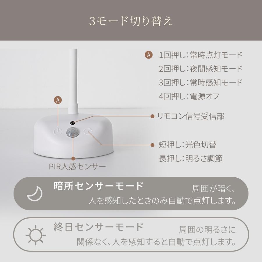 TOKAIZ（トカイズ） 壁掛けライト センサーライト 人感センサー 充電式