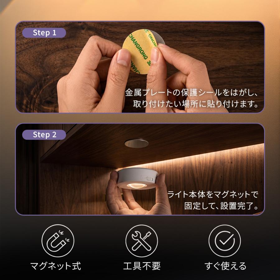 TOKAIZ（トカイズ） 日本ブランドTOKAIZ キャビネットライト 充電式