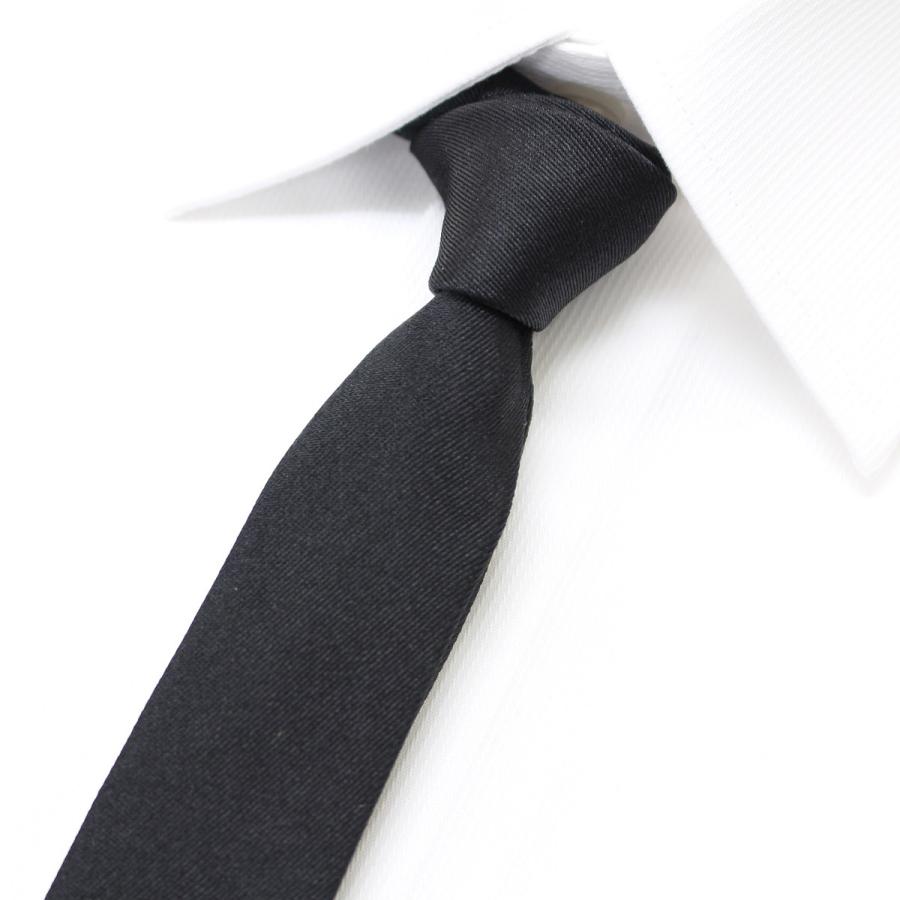 DOLCE&GABBANA シルク ネクタイ ブラック ブラックのメンズ ネクタイ