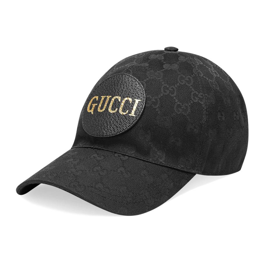 GUCCI 送料無料 9 グッチ 576253 4HG62 ブラック ベースボールキャップ  